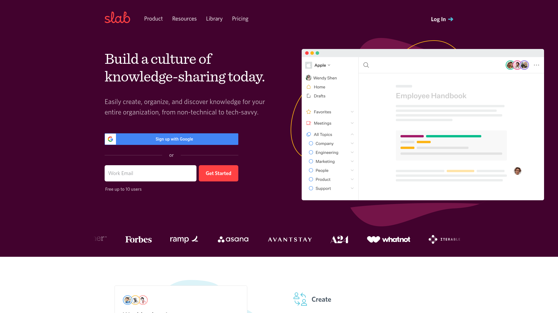 Slab screenshot