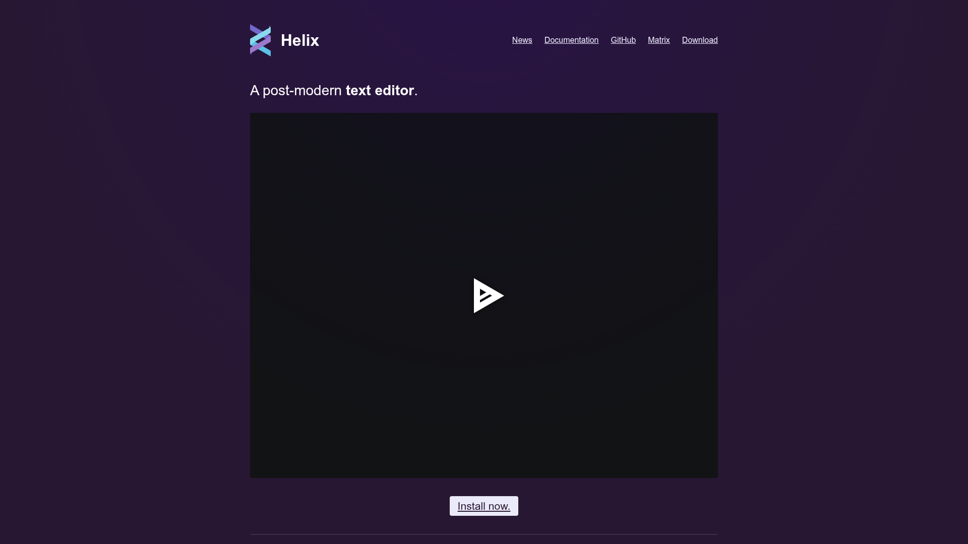 Helix screenshot