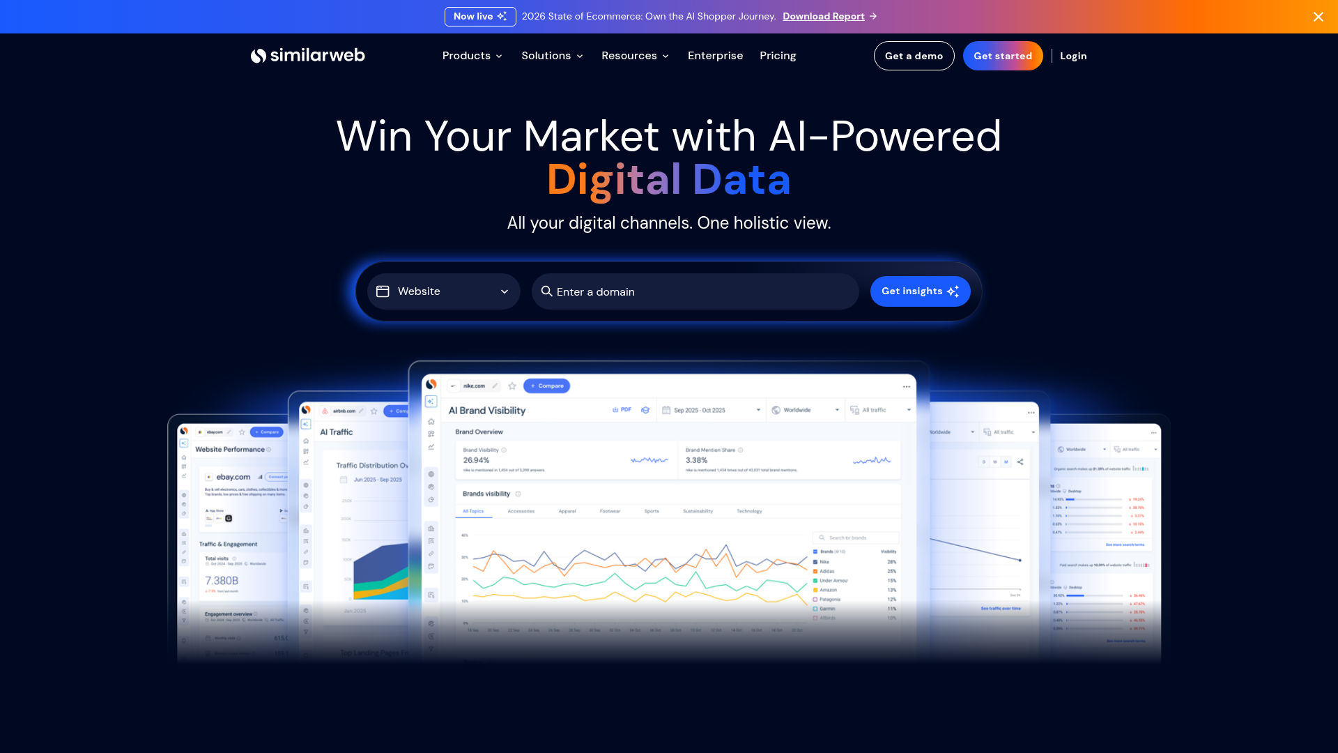 Similarweb screenshot Similarweb screenshot