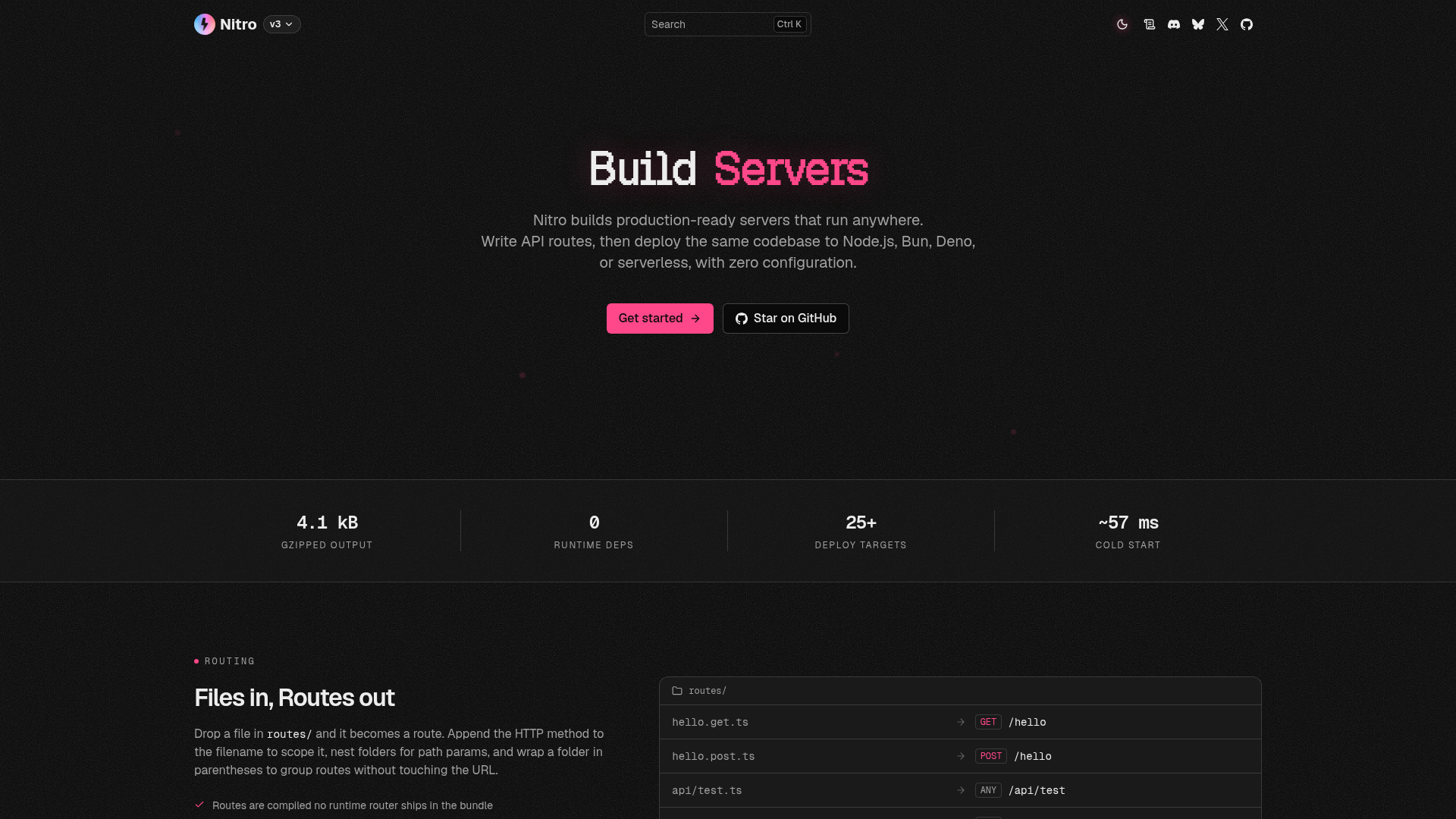Nitro screenshot Nitro screenshot