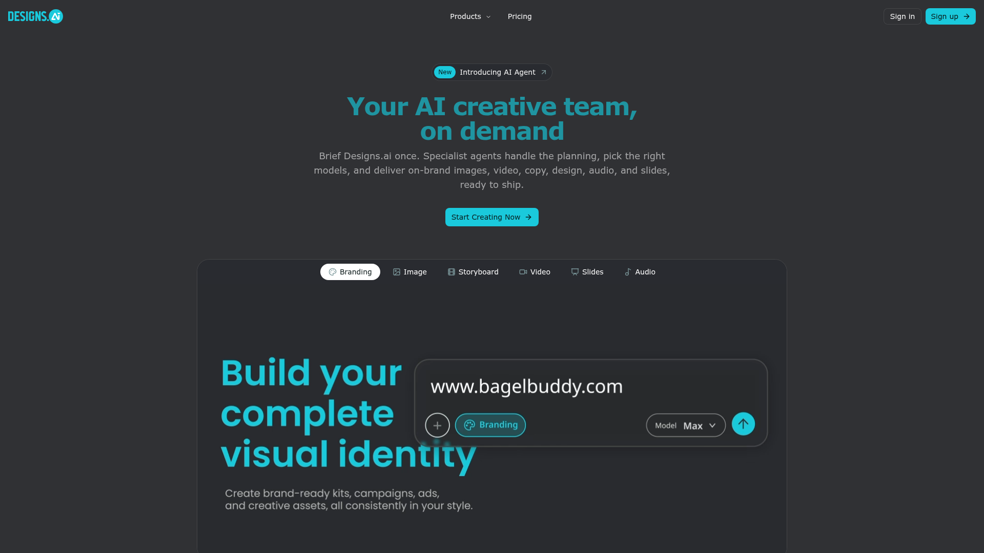 Designs AI screenshot Designs AI screenshot
