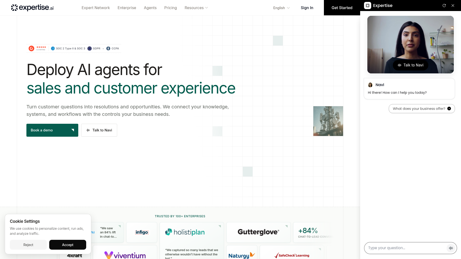 Expertise.ai screenshot