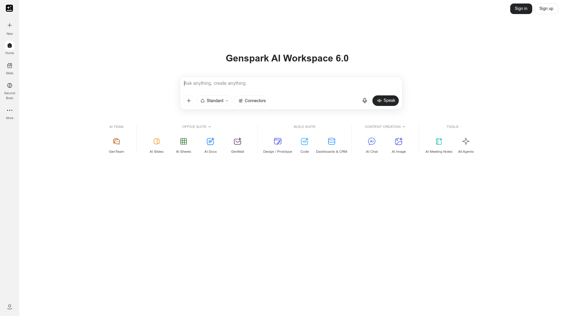 Genspark screenshot Genspark screenshot