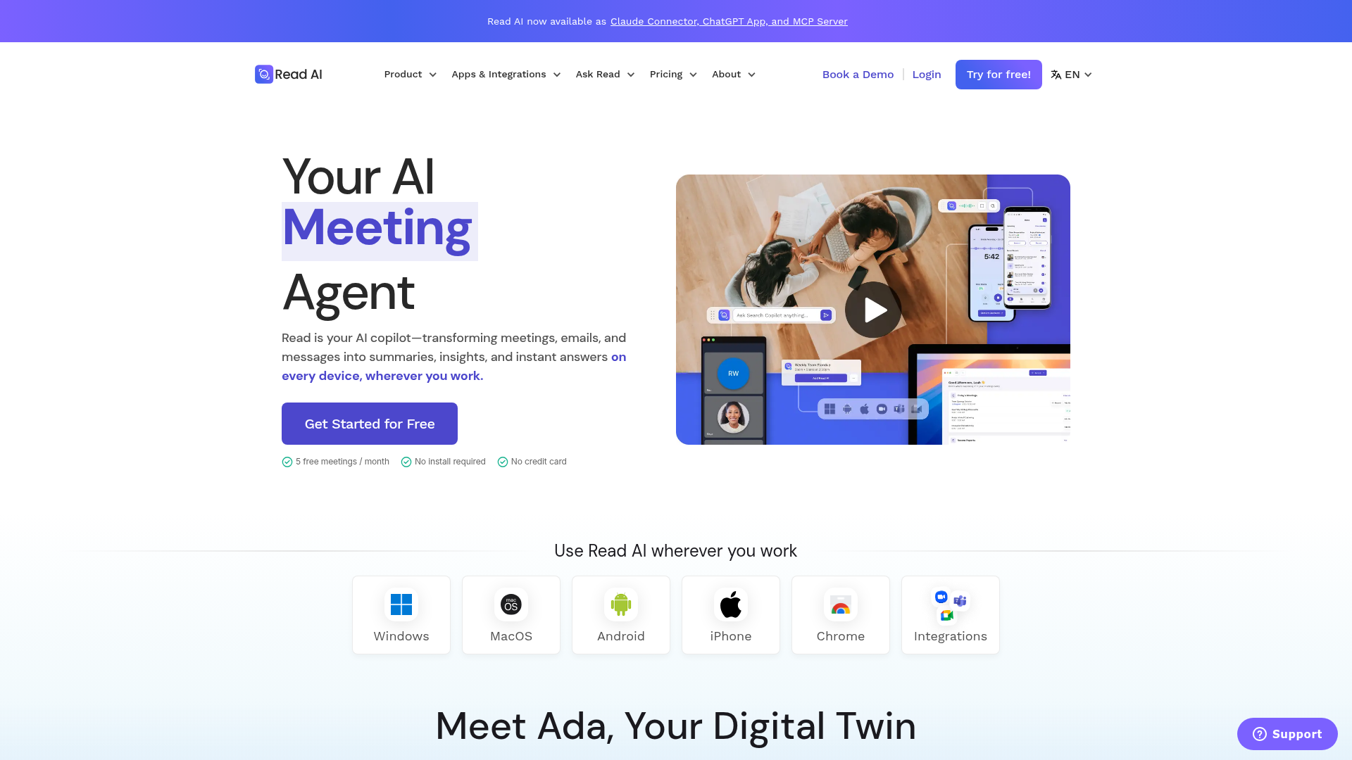 Read AI screenshot Read AI screenshot