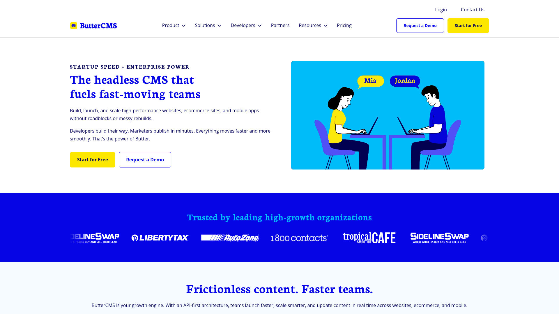 ButterCMS screenshot ButterCMS screenshot