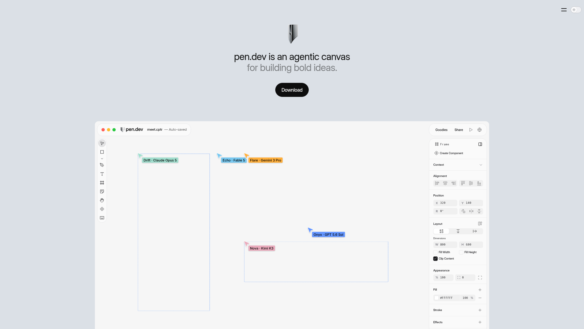 Pencil screenshot Pencil screenshot