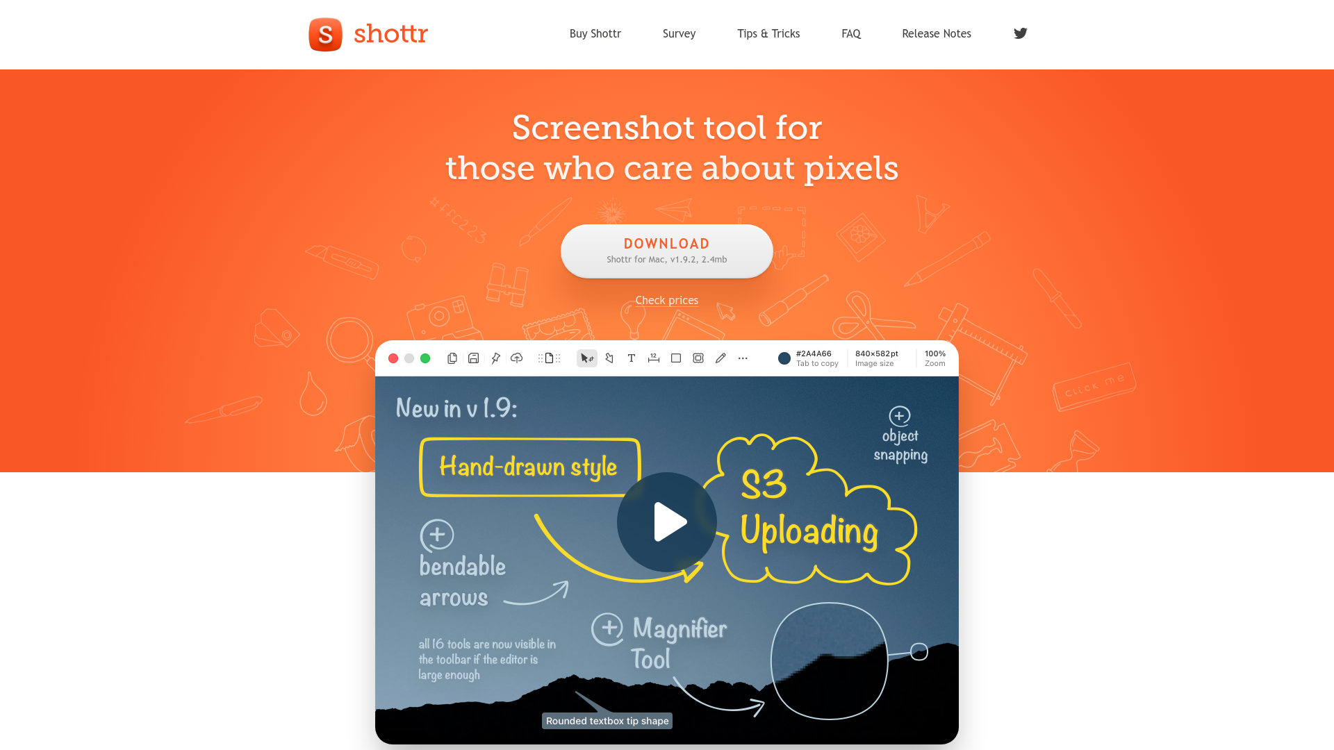Shottr screenshot Shottr screenshot