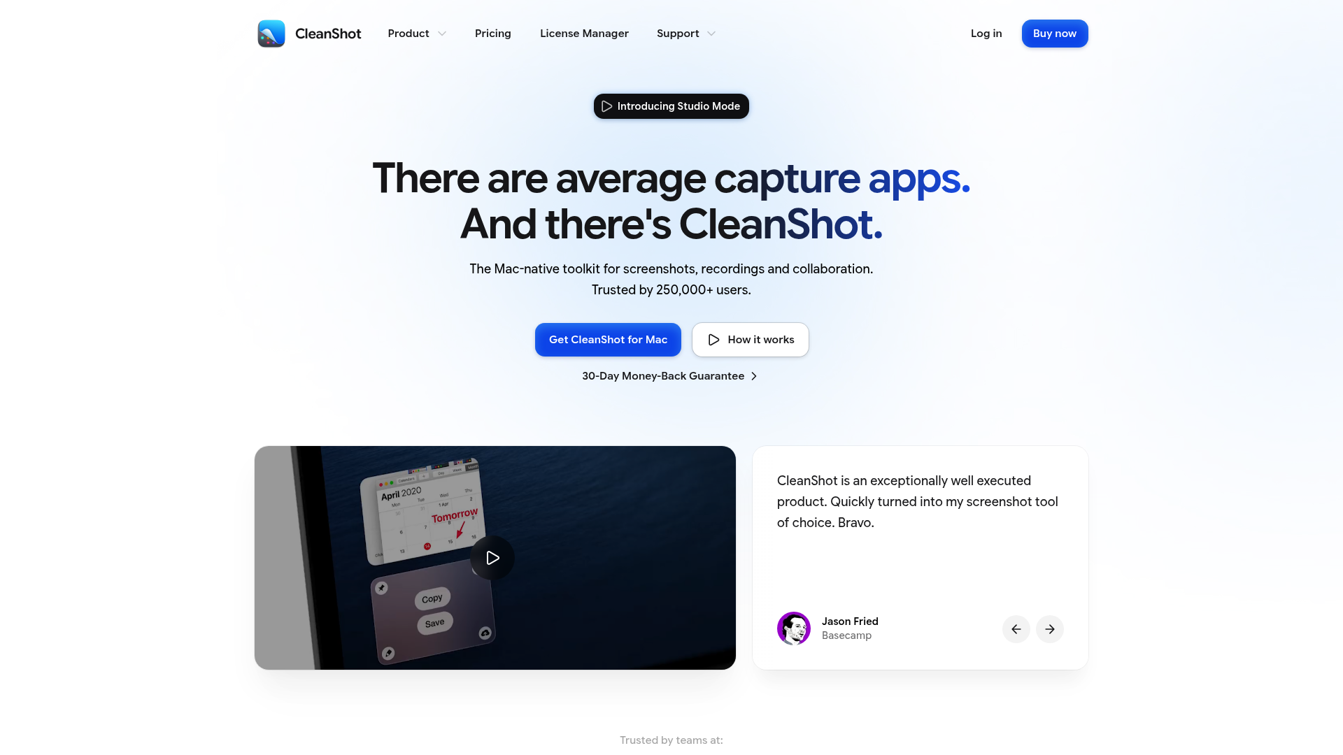 CleanShot X screenshot CleanShot X screenshot