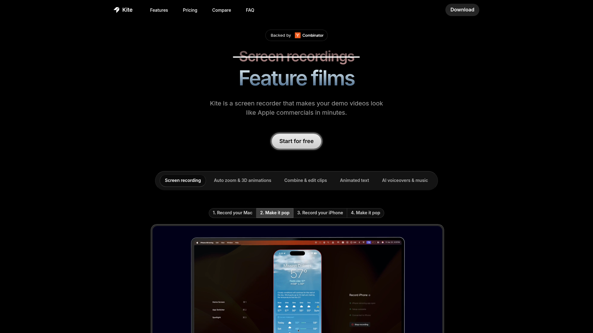 kite screenshot