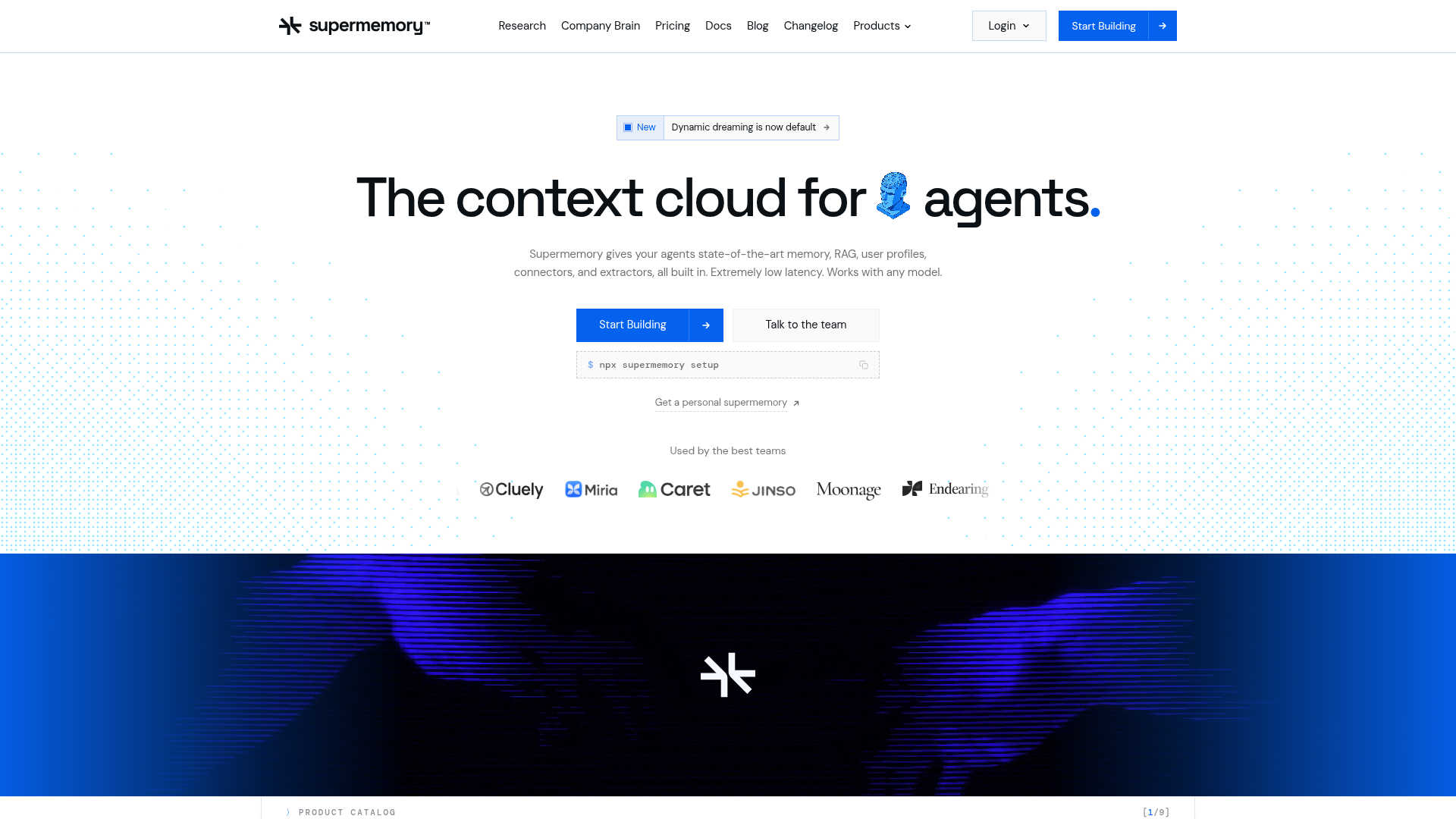 Supermemory screenshot