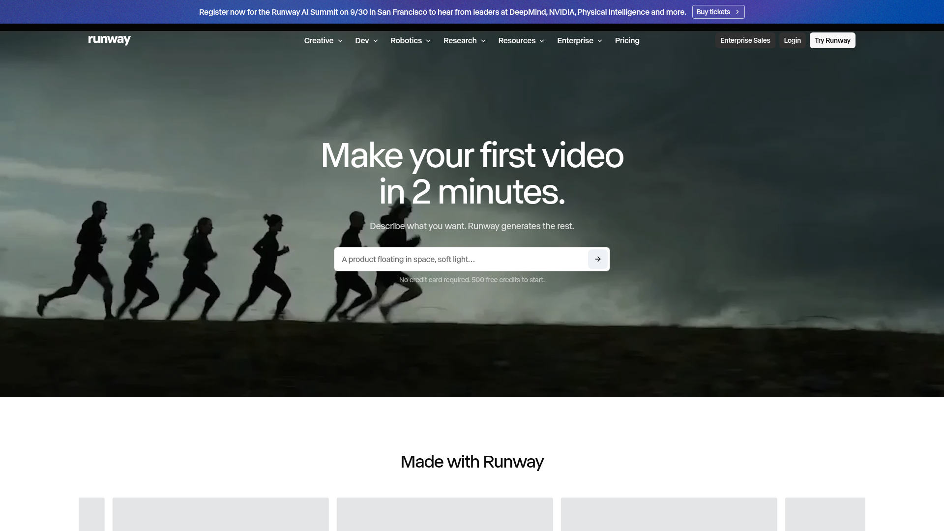 Runway screenshot Runway screenshot