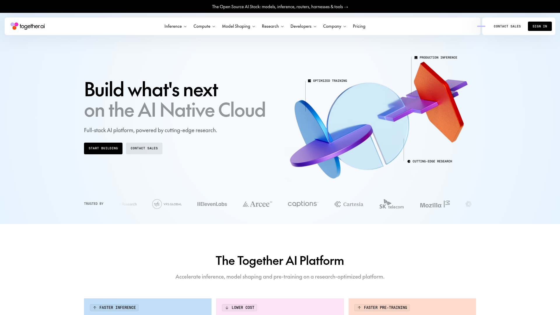 Together AI screenshot
