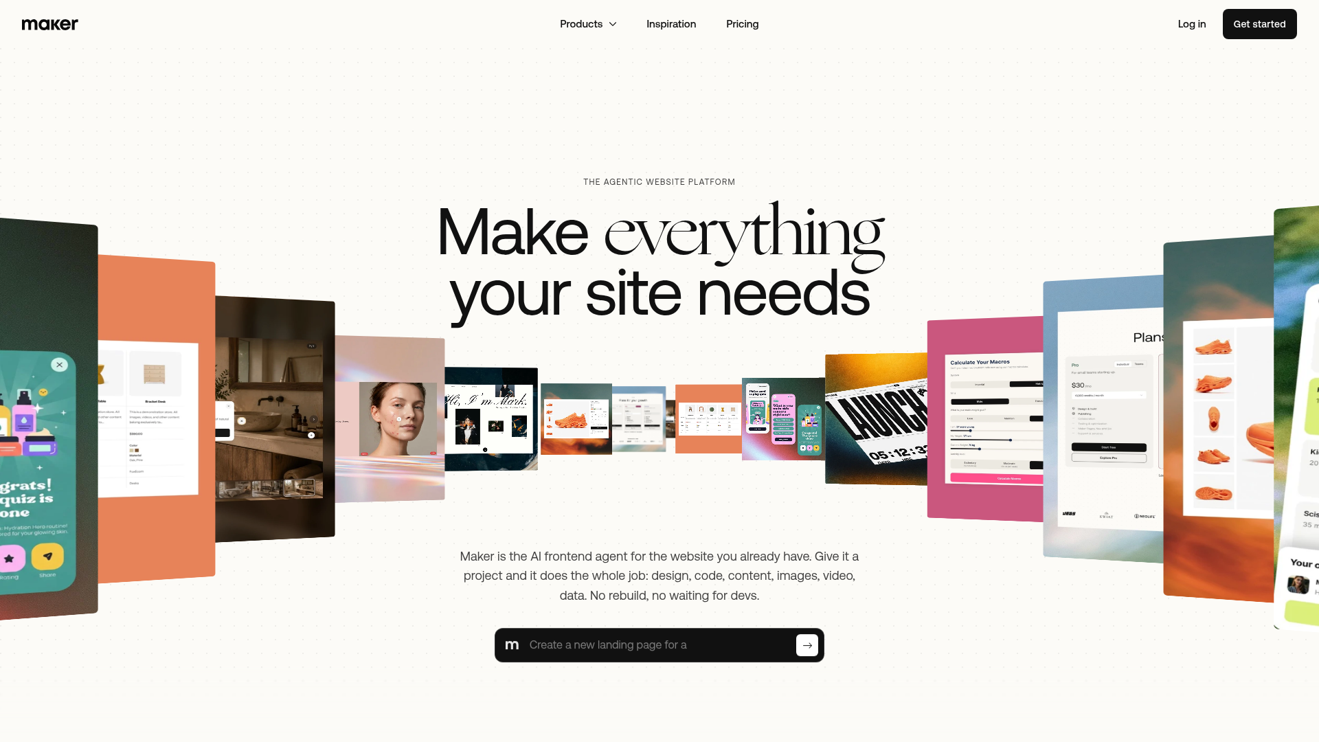 Maker screenshot