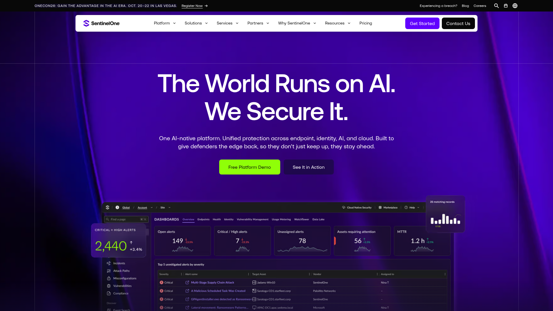 SentinelOne screenshot