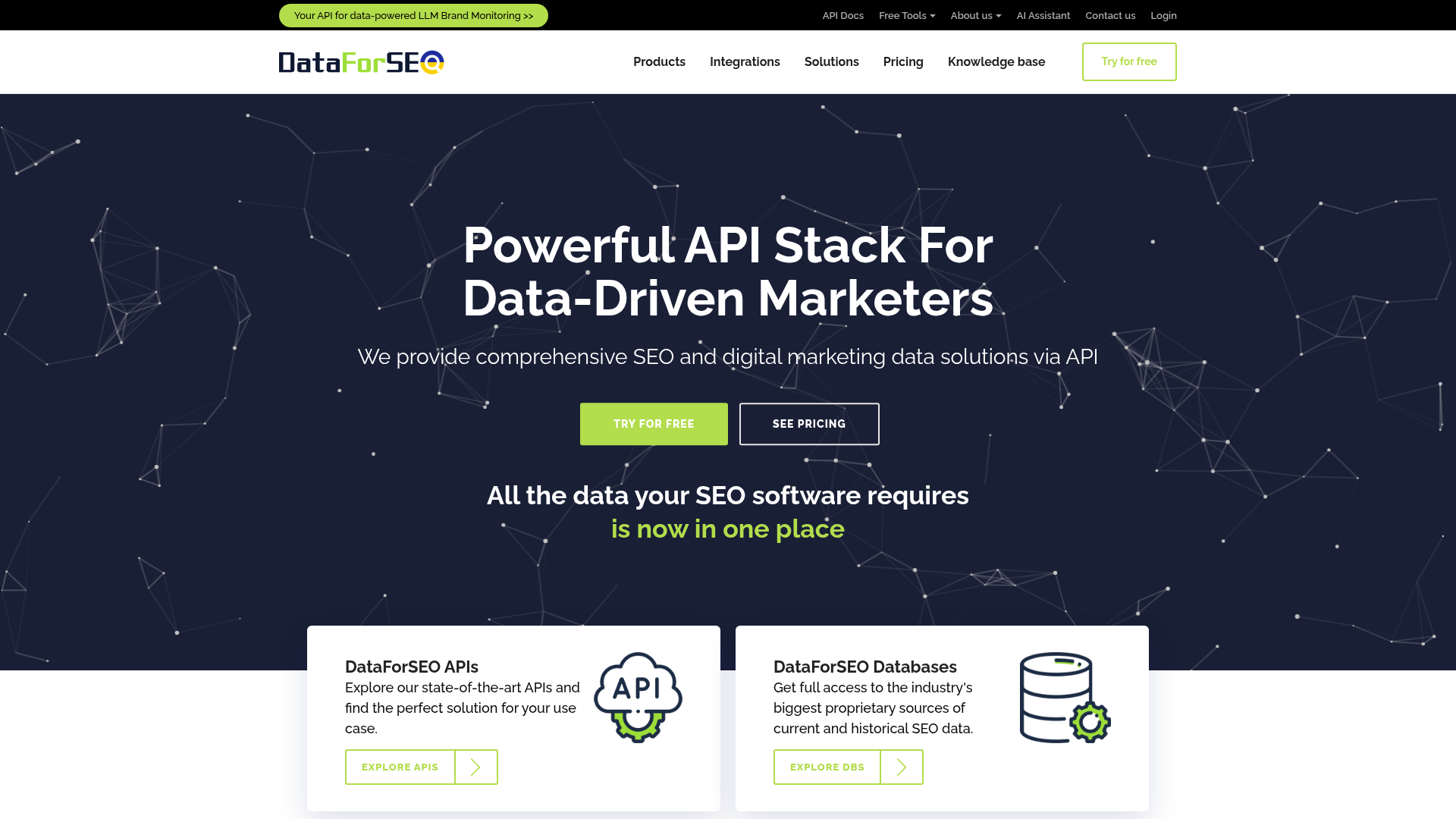 DataForSEO screenshot DataForSEO screenshot