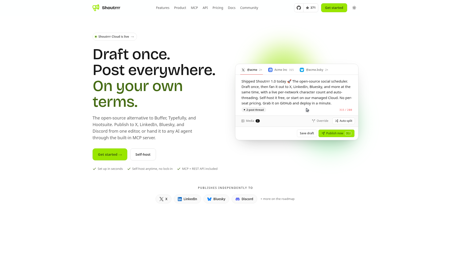 Shoutrrr screenshot