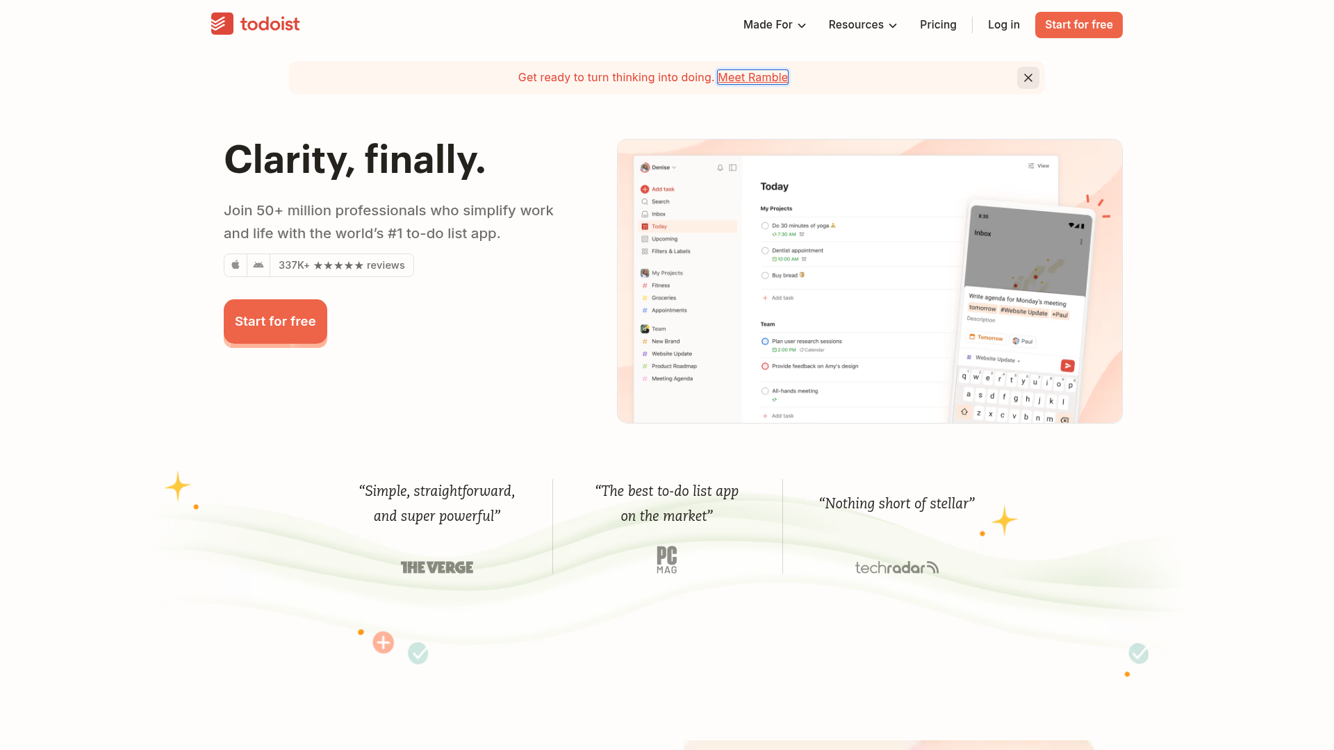 Todoist screenshot Todoist screenshot
