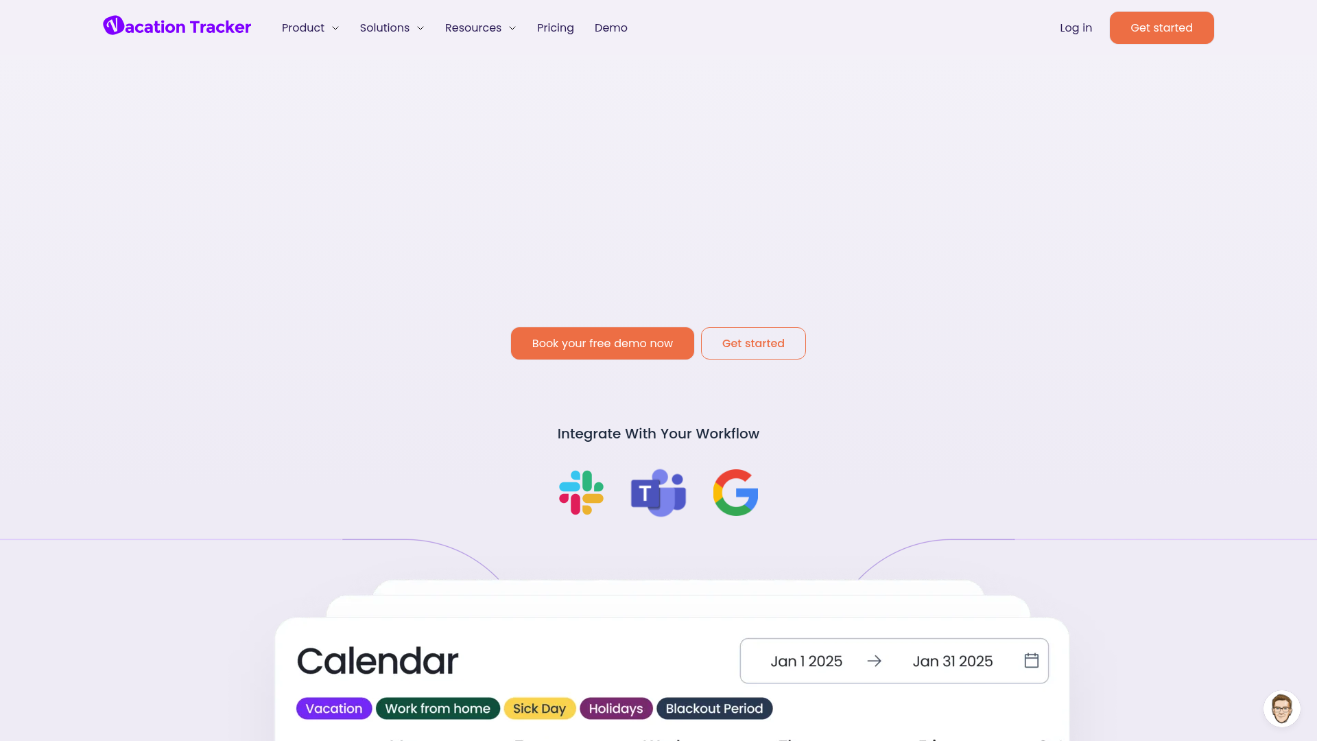 Vacation Tracker screenshot Vacation Tracker screenshot