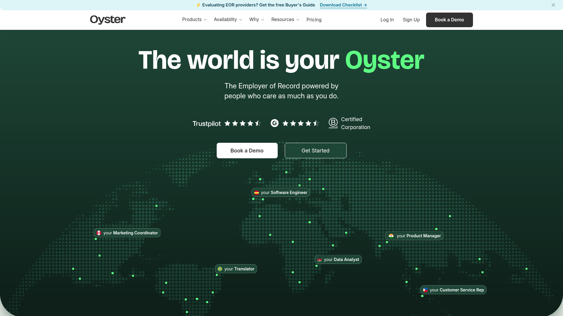 Oyster screenshot Oyster screenshot