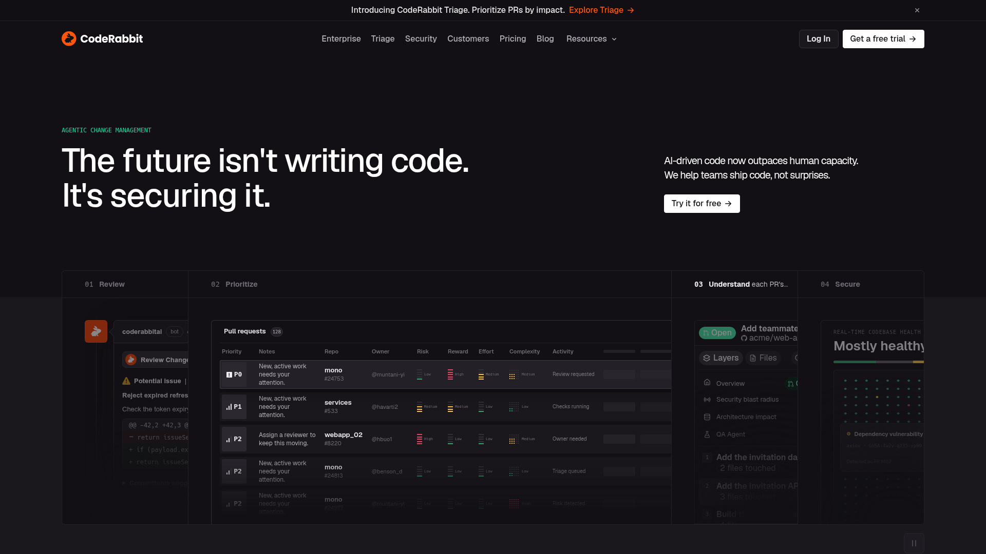 CodeRabbit screenshot CodeRabbit screenshot