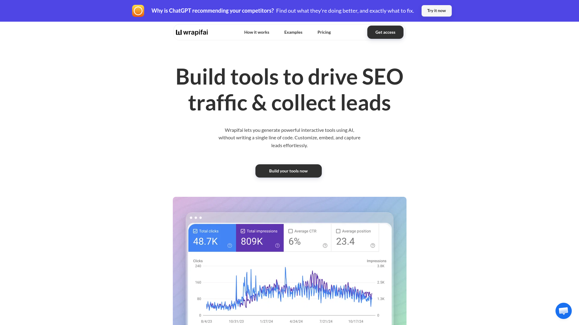 Wrapifai screenshot Wrapifai screenshot