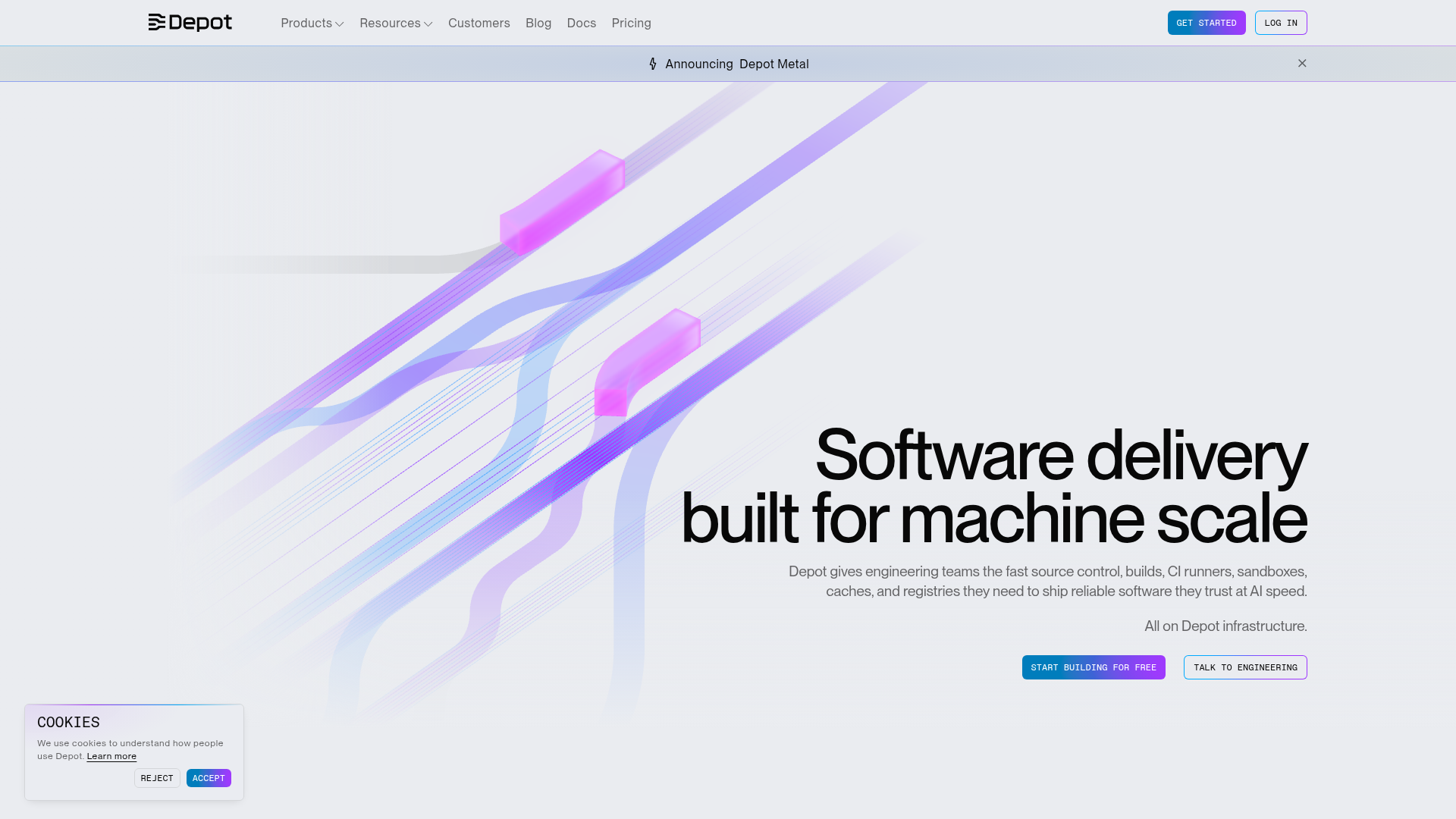 Depot screenshot Depot screenshot