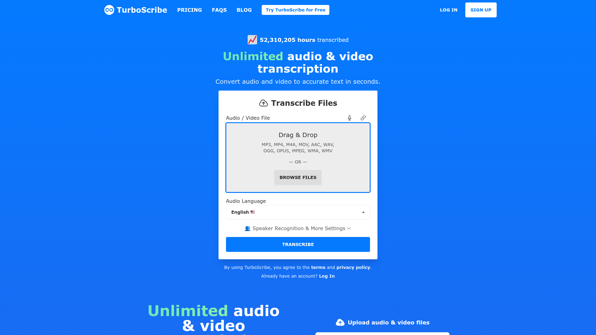 TurboScribe screenshot TurboScribe screenshot