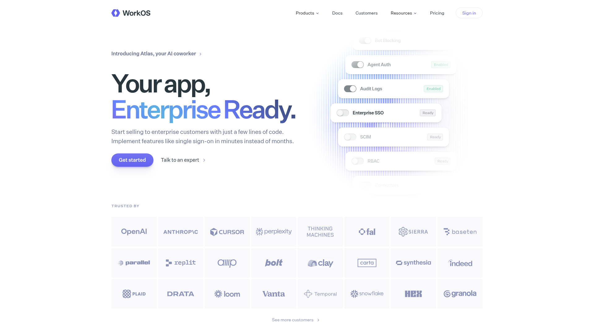 WorkOS screenshot WorkOS screenshot