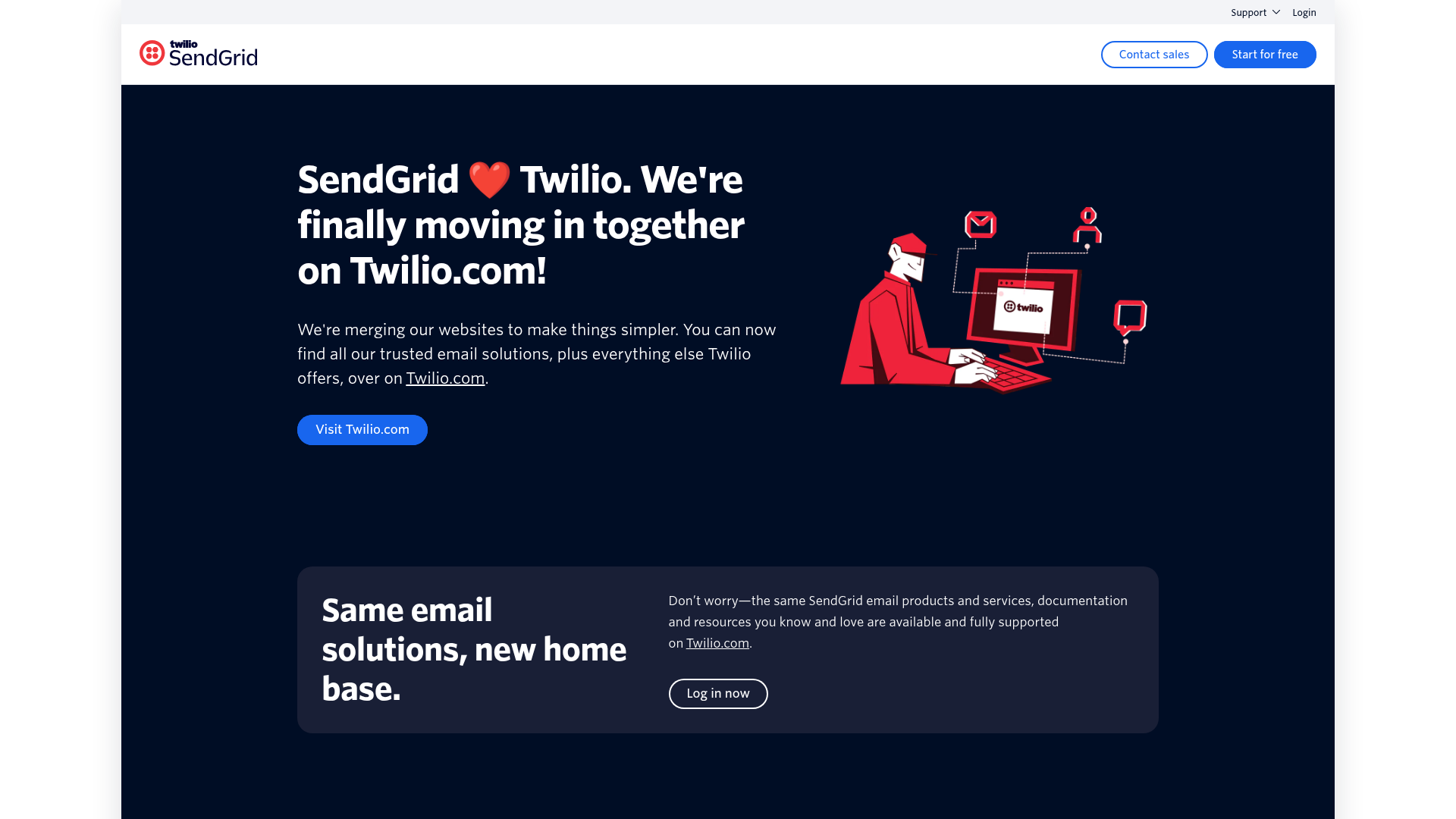 SendGrid screenshot SendGrid screenshot