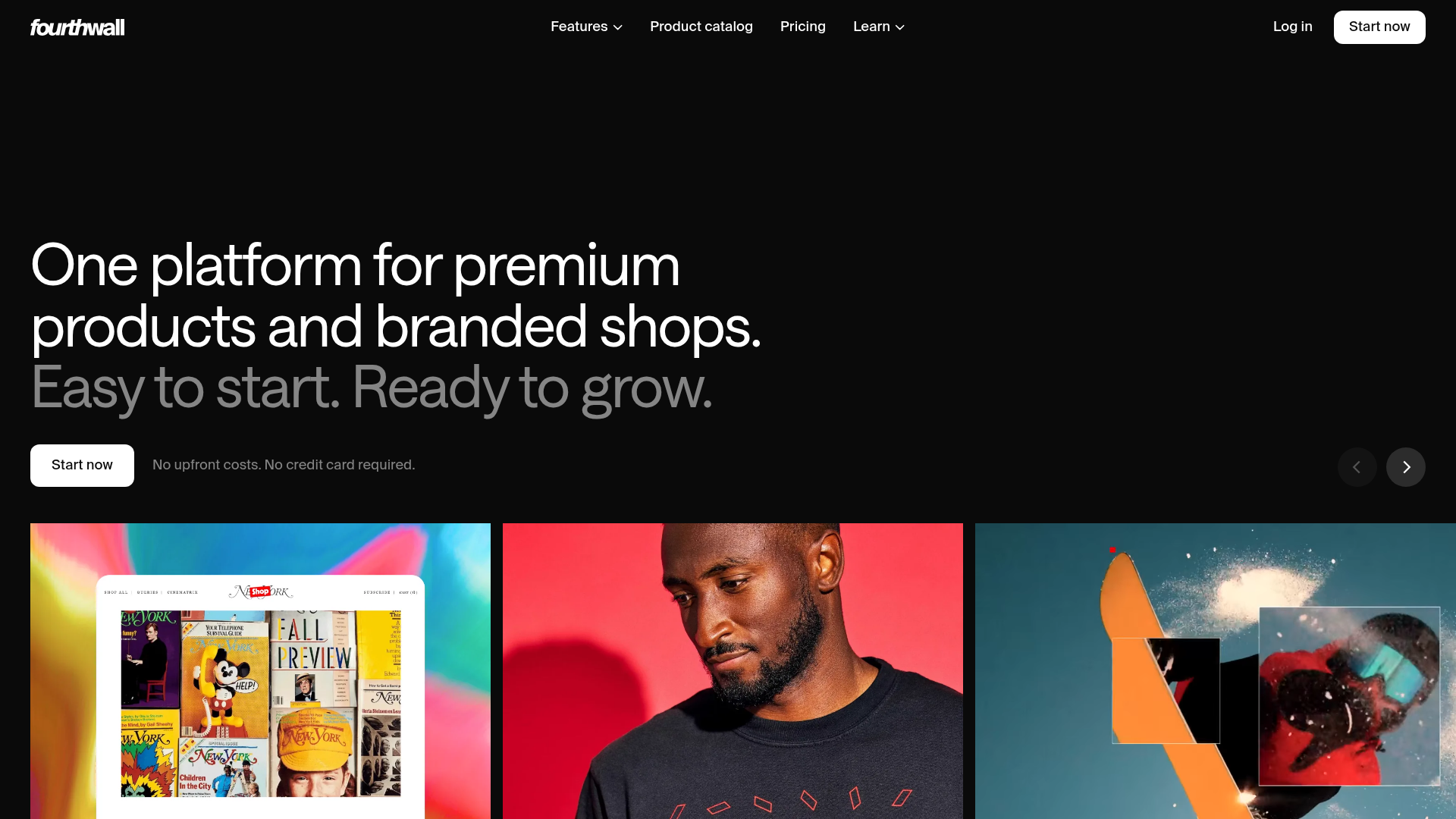 Fourthwall screenshot