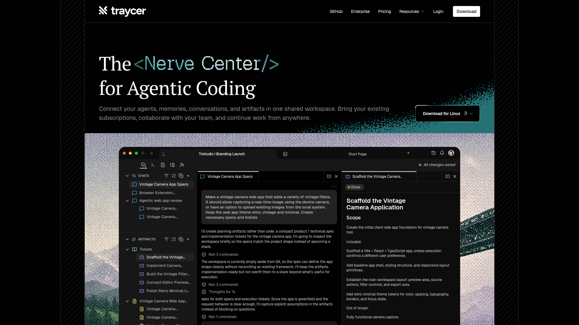 Traycer screenshot Traycer screenshot