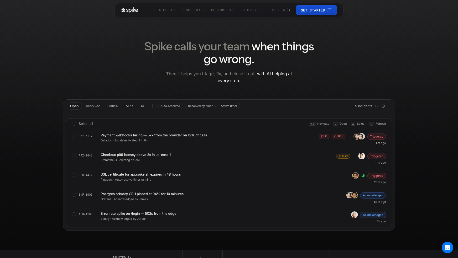 Spike screenshot Spike screenshot