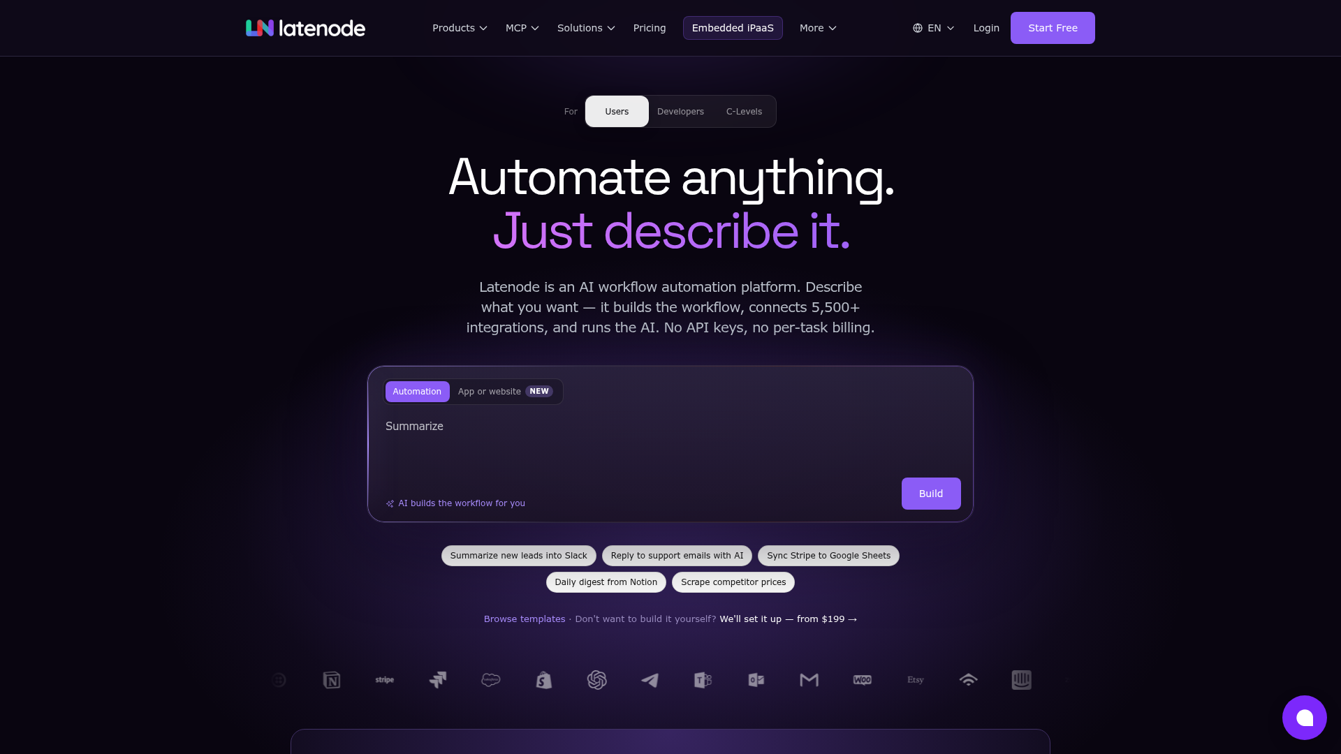 Latenode screenshot
